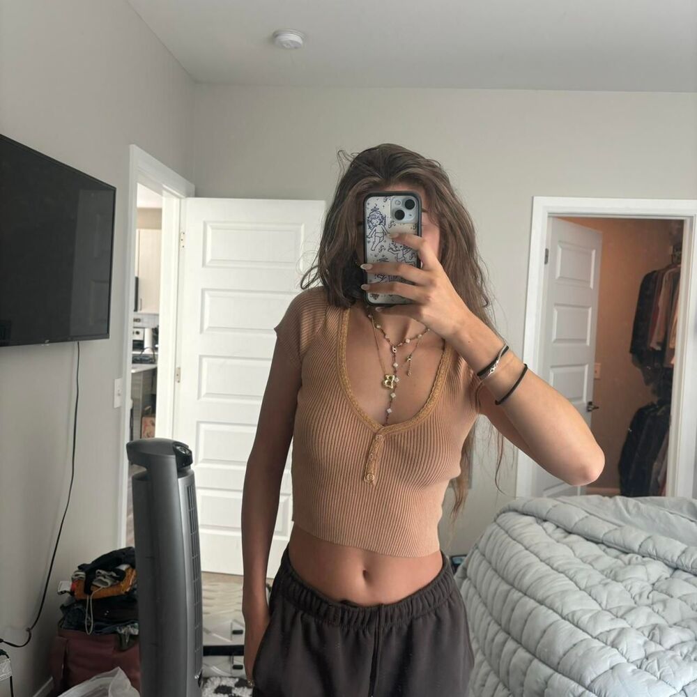 Pacsun Tan New Without Tags T Shirt